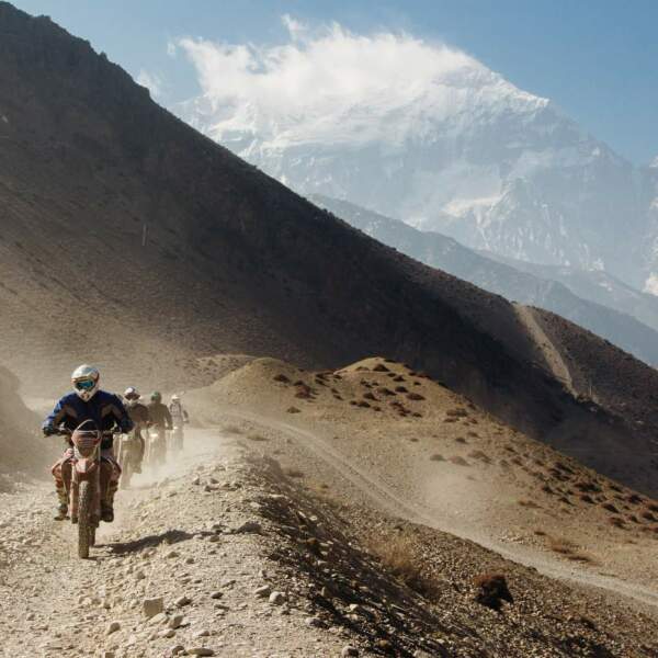 Motorradreisen Nepal Pokhara Tansen Blick